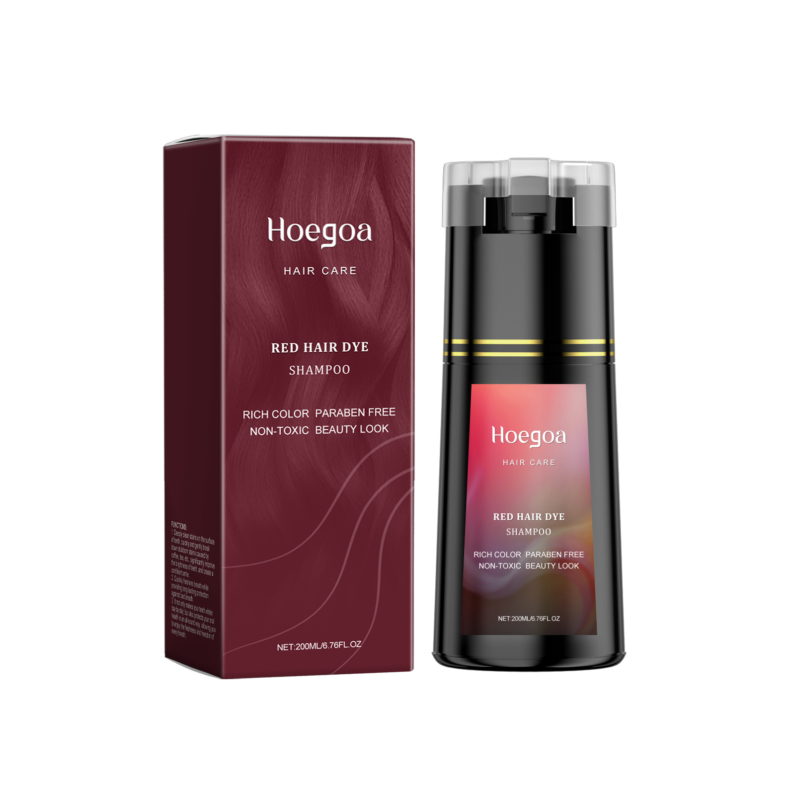 Hair Dye Plant Extract Maintenance Shampoo