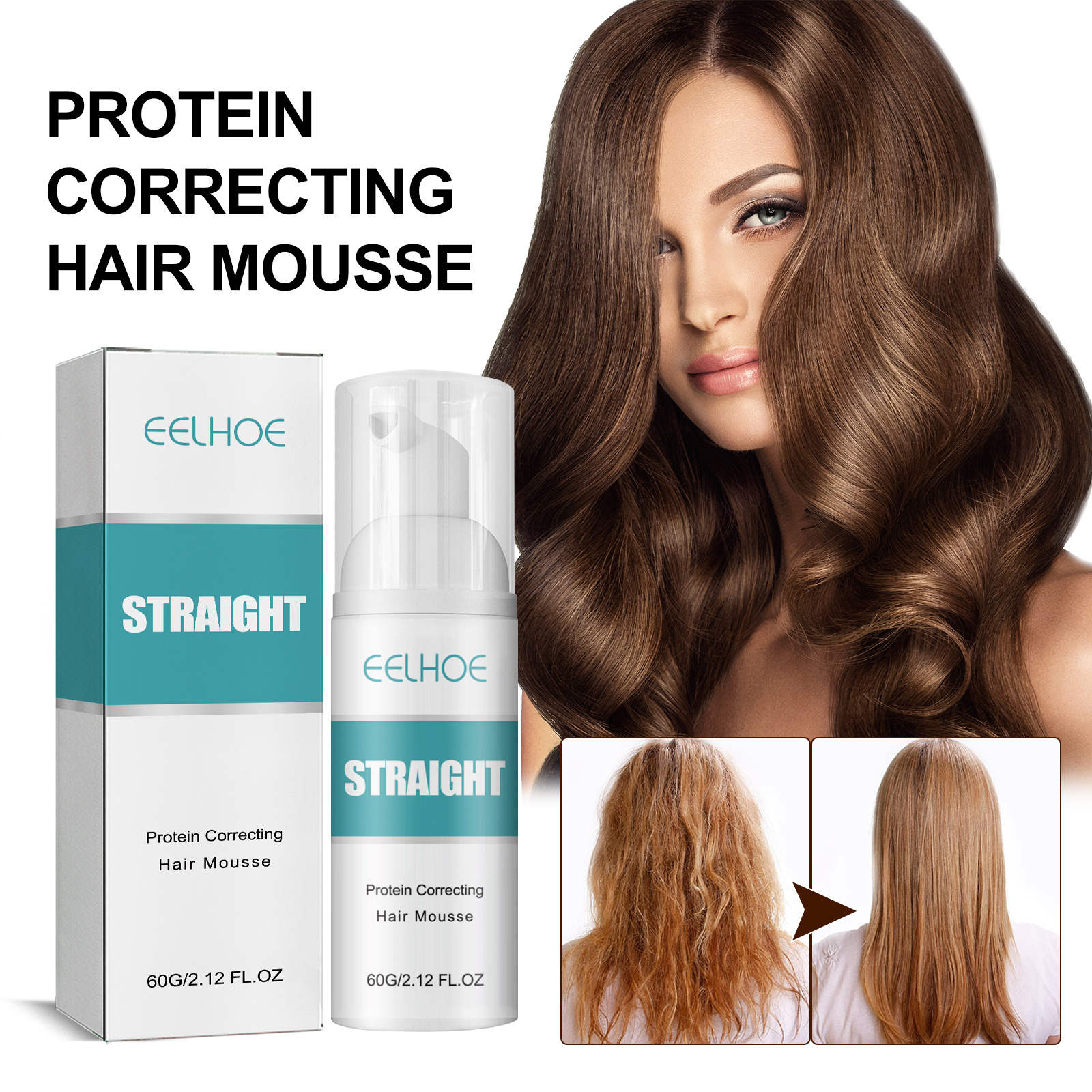 Leave-In Mousse Smoothing Conditioner