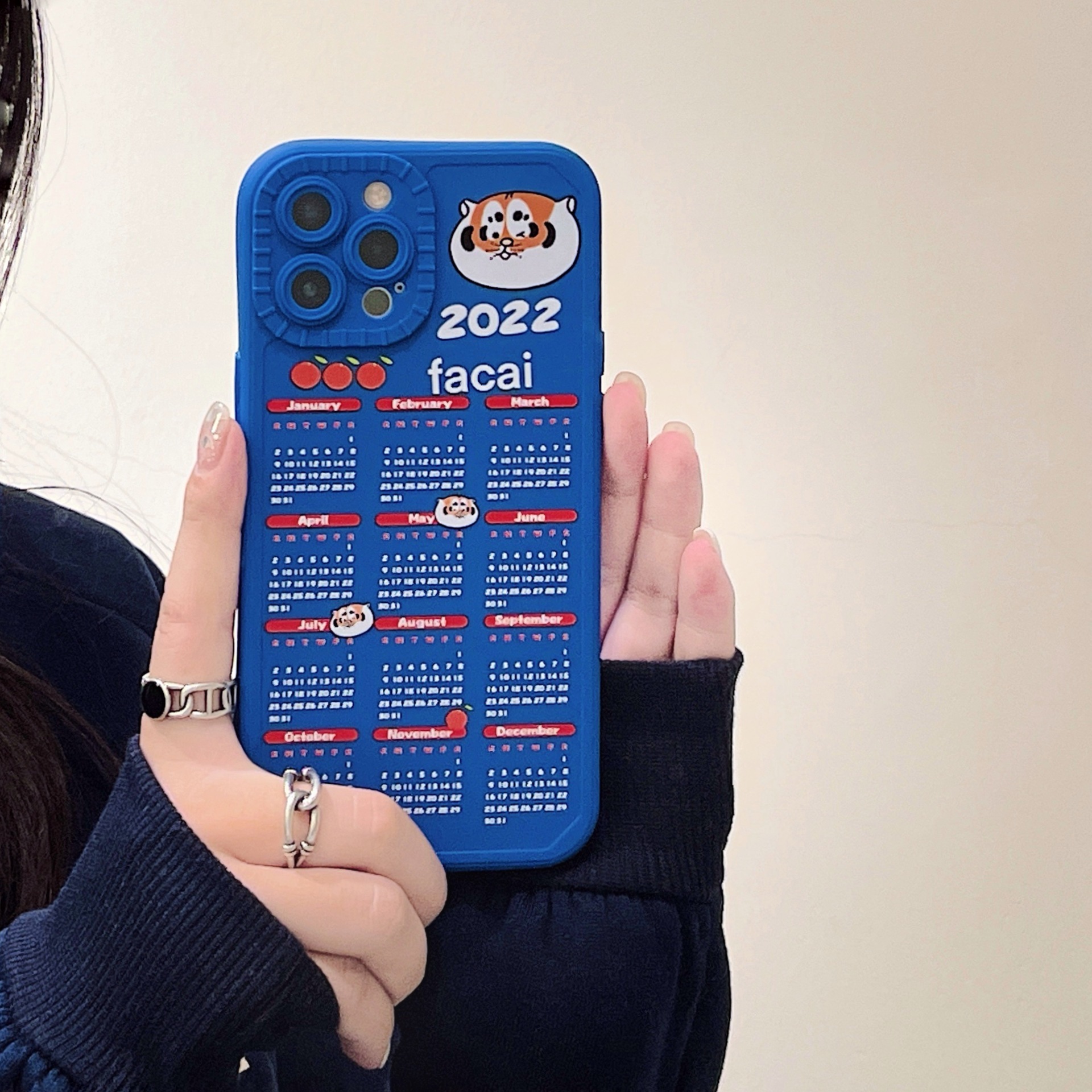 Klein Color Calendar Soft Phone Case - Image 7