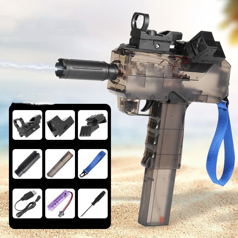 Children's Uzi Electric Burst Water Gun - Image 4