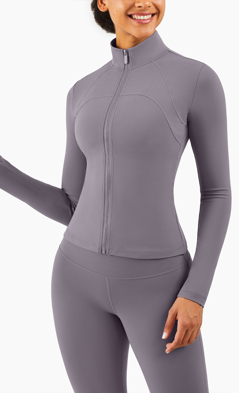 Running Sports Jacket with Zipper Cardigan - Image 2