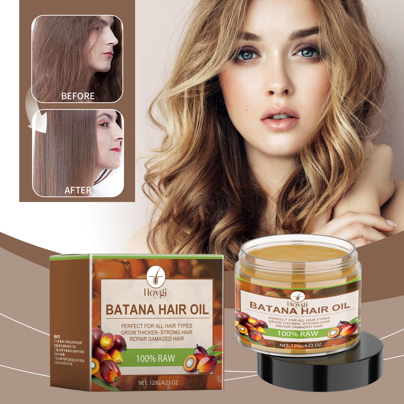 Batana Nourishing And Moisturizing Hair Styling Cream