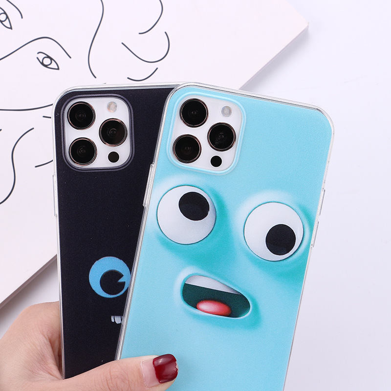 Painted Funny Emoji Phone Case - Image 5