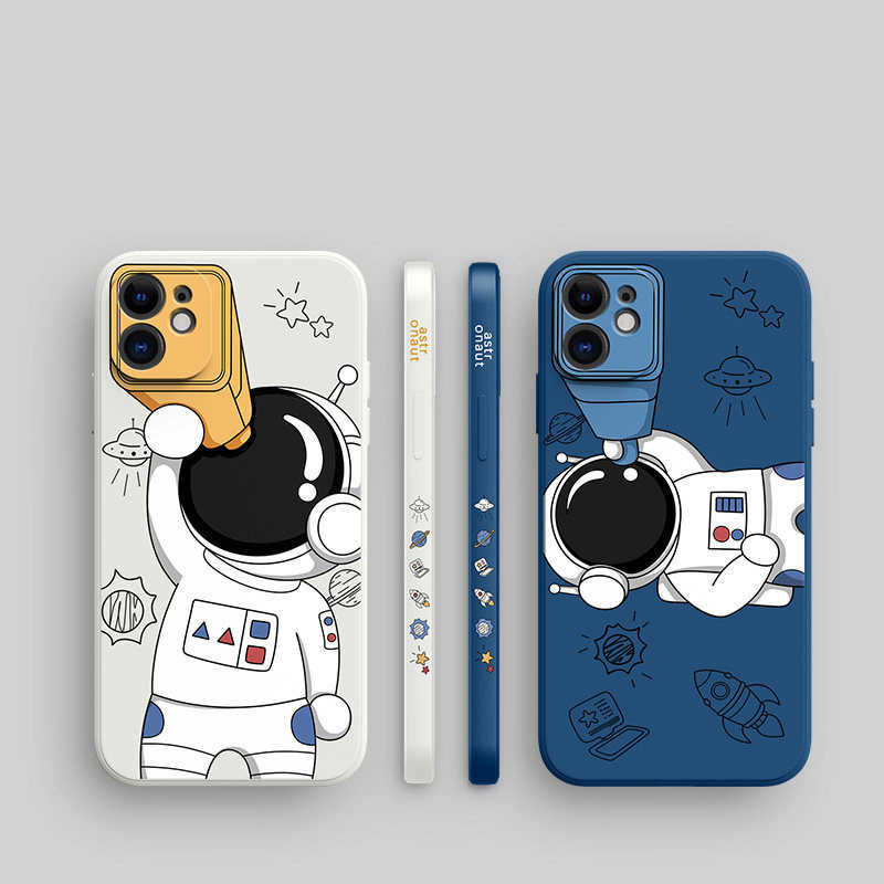Astronauts Side Pattern Mobile Phone Case - Image 4