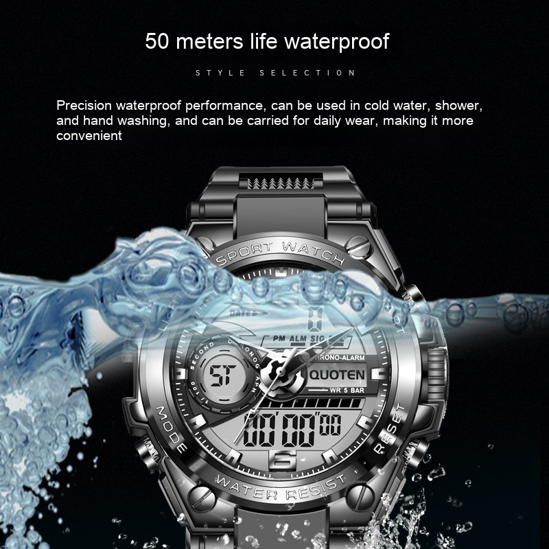 Waterproof Sports Electronic Quartz Watch - Image 10