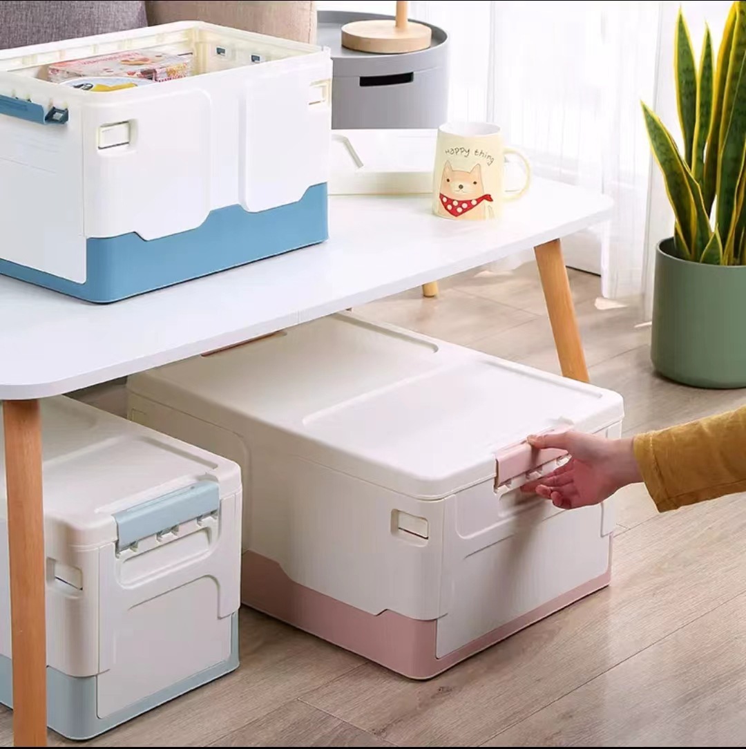 Household Plastic Folding Storage Box - Image 9