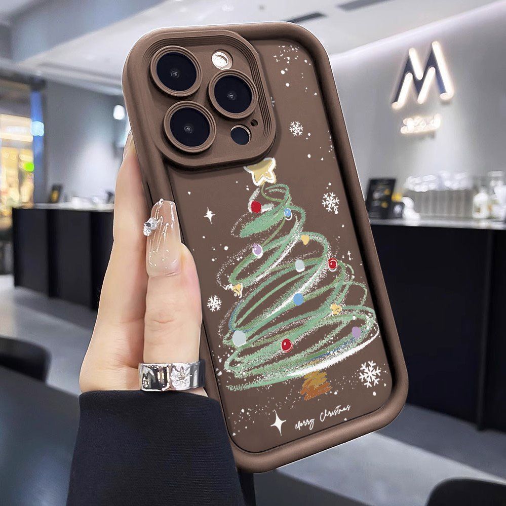 Silicone Christmas Tree Soft Phone Case - Image 6