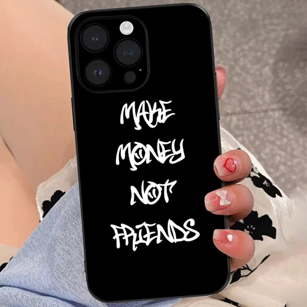 Black English Money Phone Case - Image 5