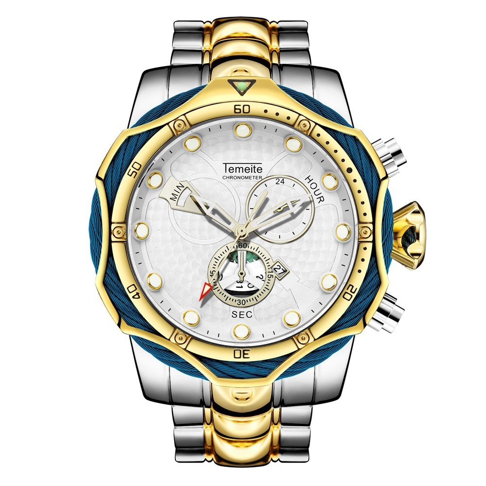 Hot Steel Band Quartz Watch - Image 10
