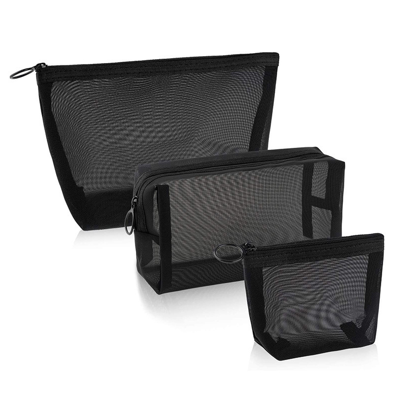 High-grade Transparent Mesh Cosmetic Bag - Image 2