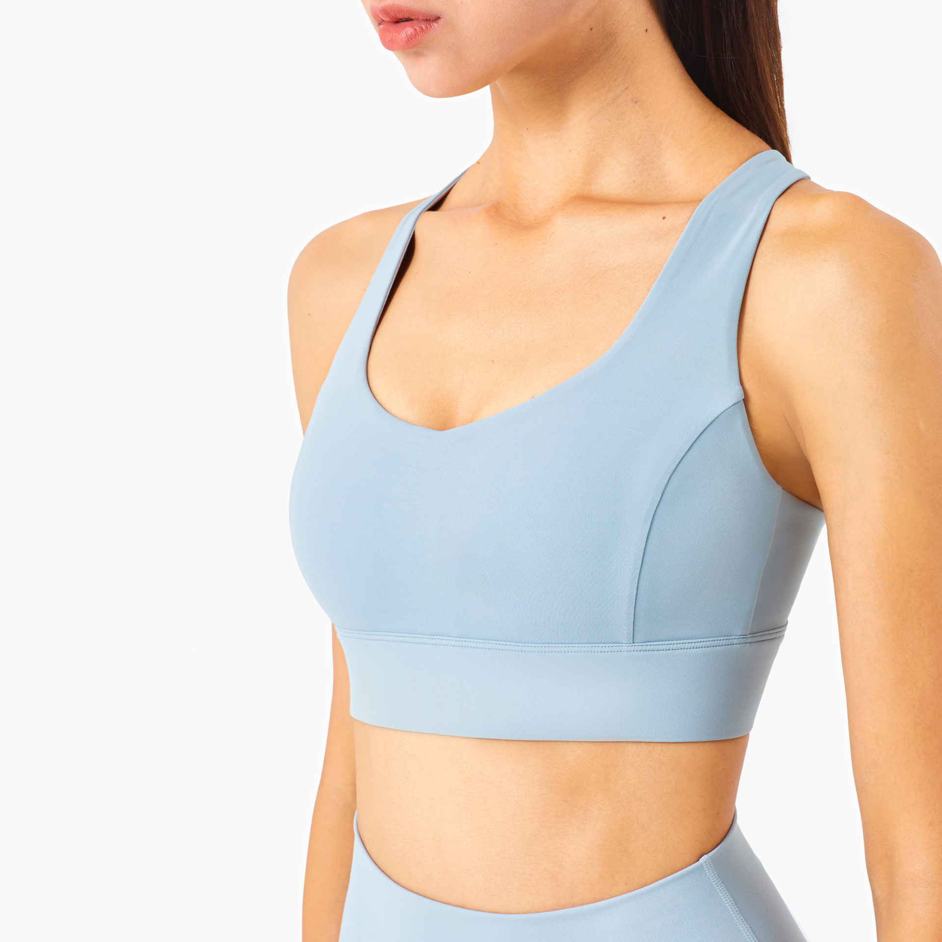 Women's Mesh Stitching Yoga Bra