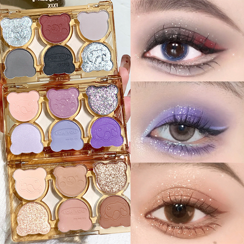 Six Color Eyeshadow Cool Diamond