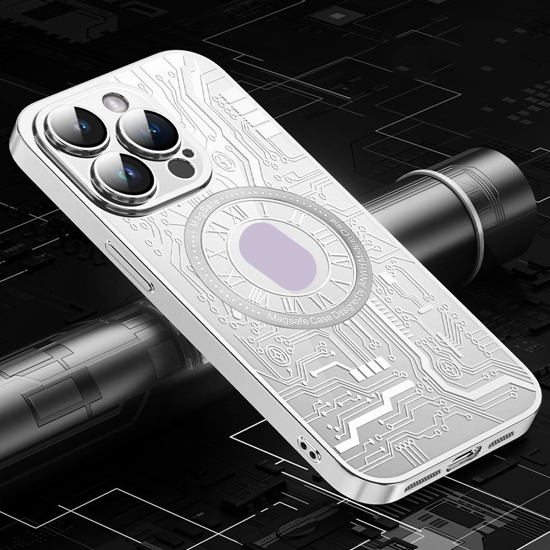 High Permeability Circuit Electroplated PC Phone Case - Image 5