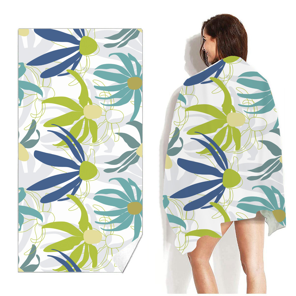 Printed Swimming Sweat Beach Towel - Image 8