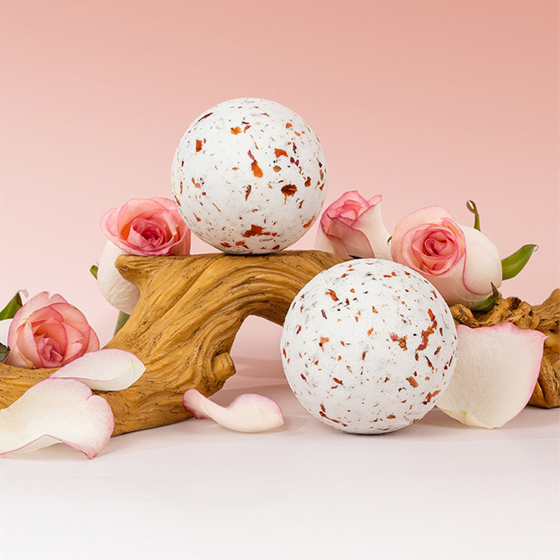 Fragrant Milk Rose Bath Salt Bomb