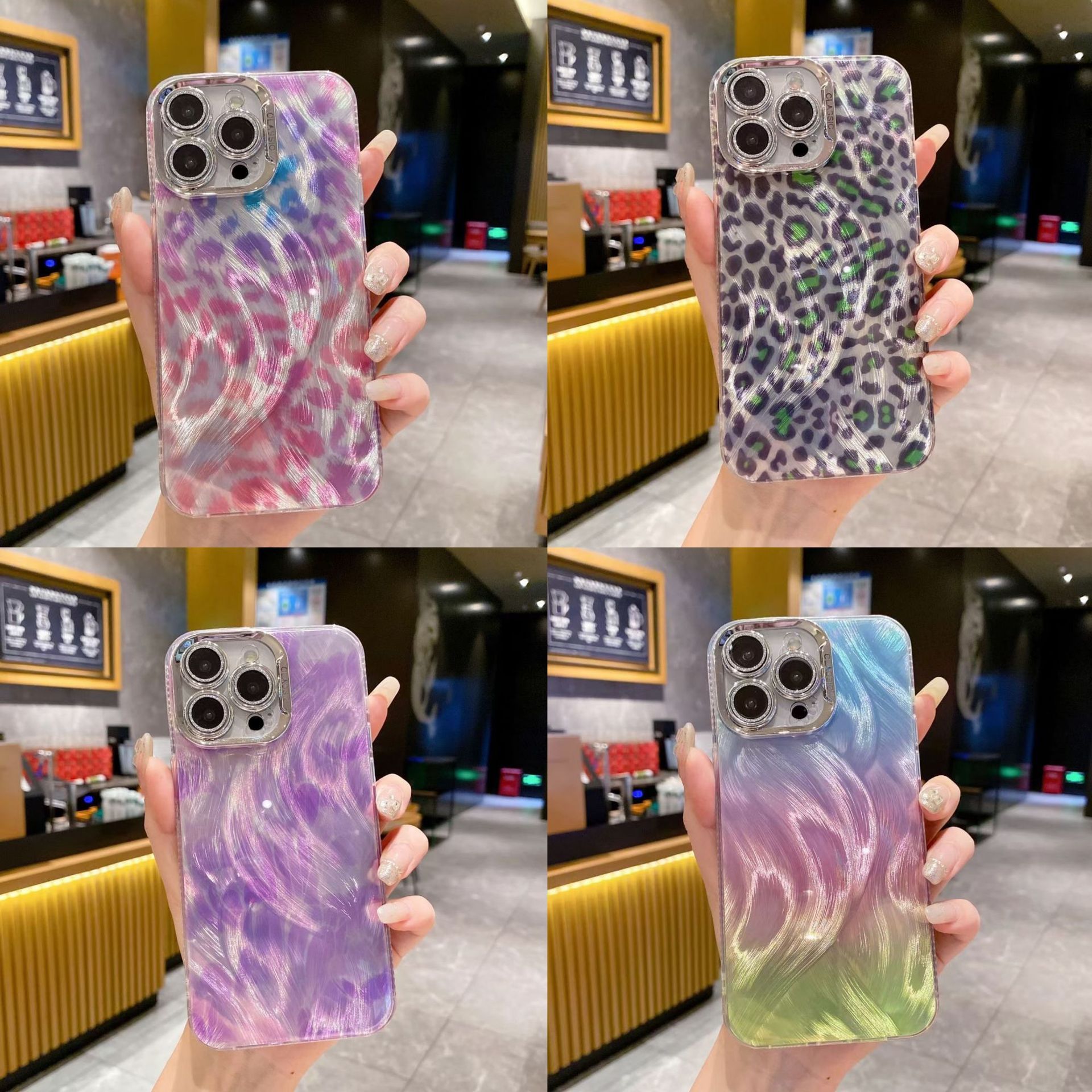 Women's Gradient Drop-Resistant Lens Phone Case - Image 2