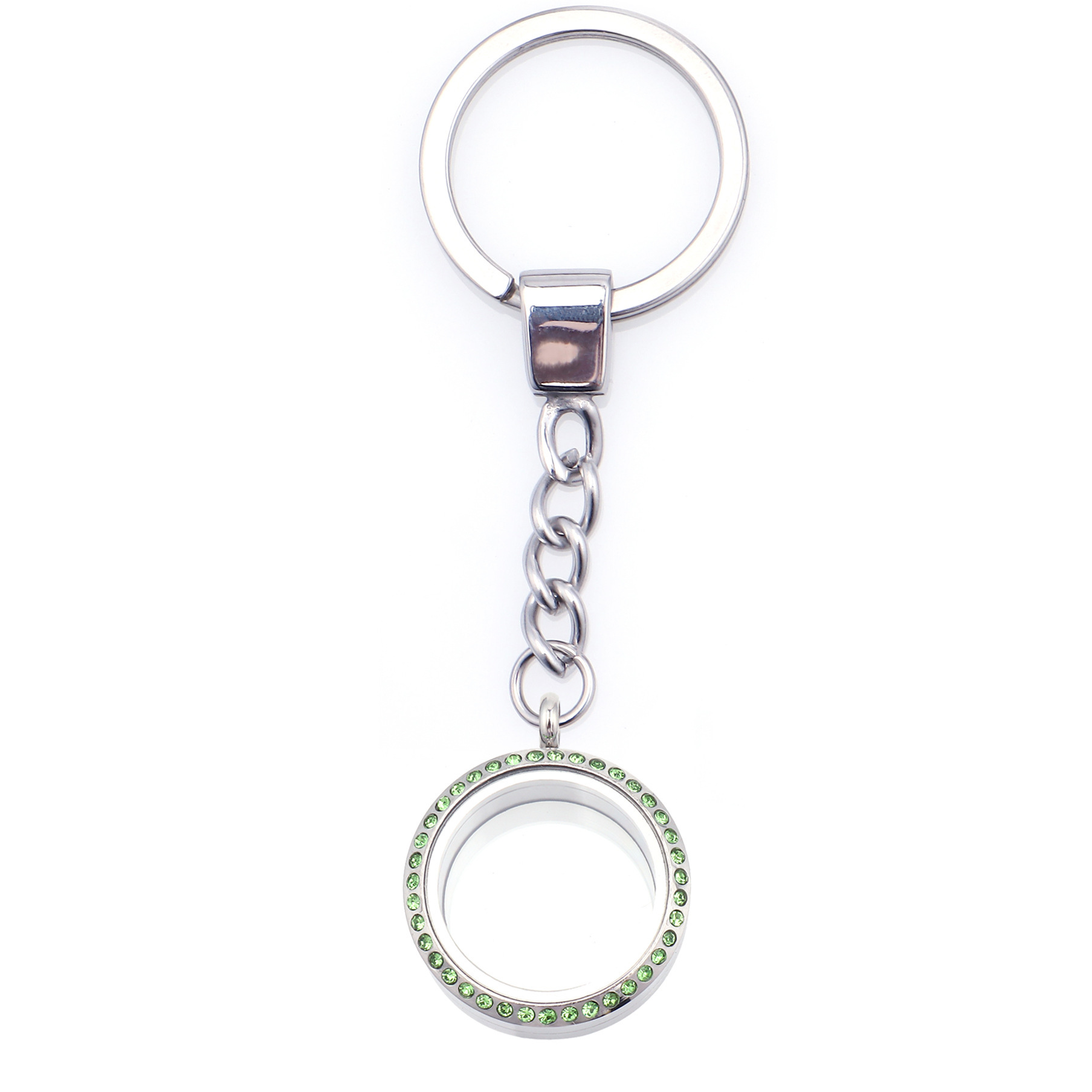 Fashionable Stainless Steel Keychain Pendant - Image 9