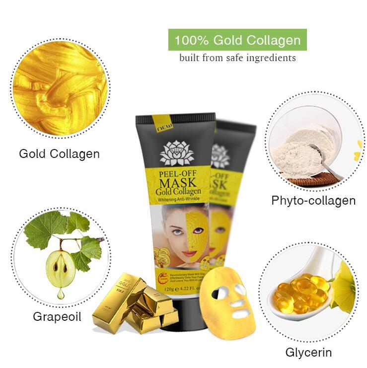 Gold Collagen Peel off Mask - Image 6