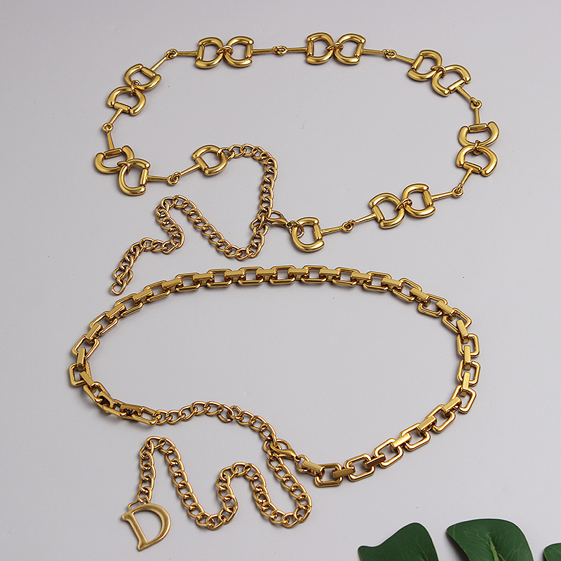 Metal Small Fragrant Waist Chain With Dress - Image 2