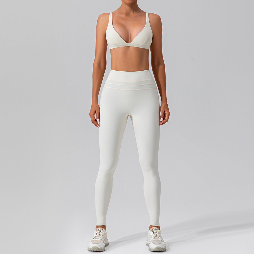 Outer Wear Running Sports Bra Suit - Image 8