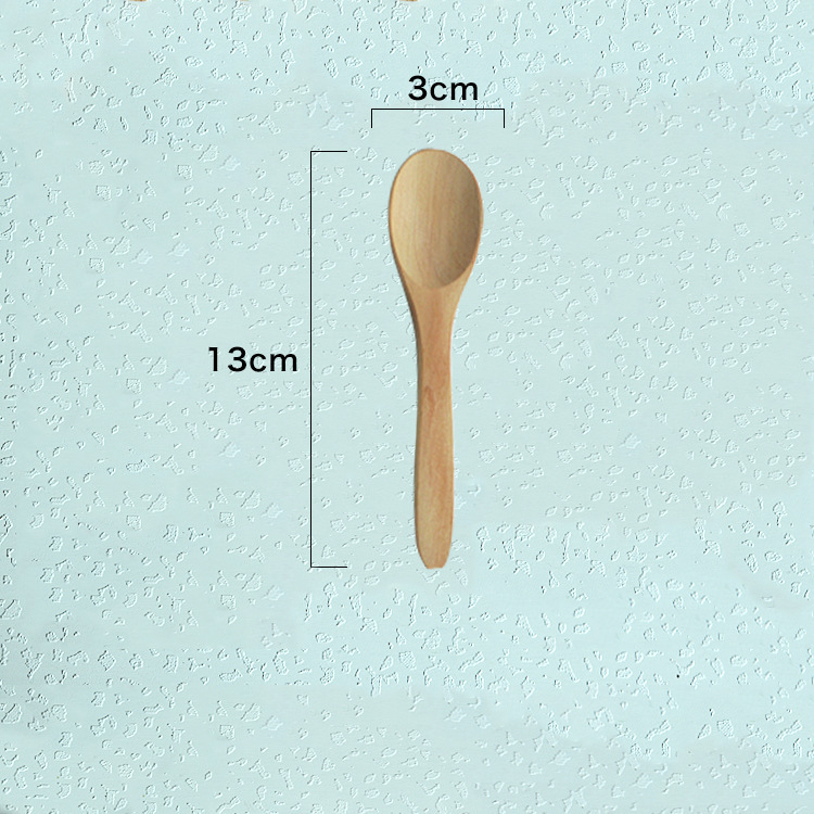 Eco-friendly Wooden Spoon For Eating - Image 4