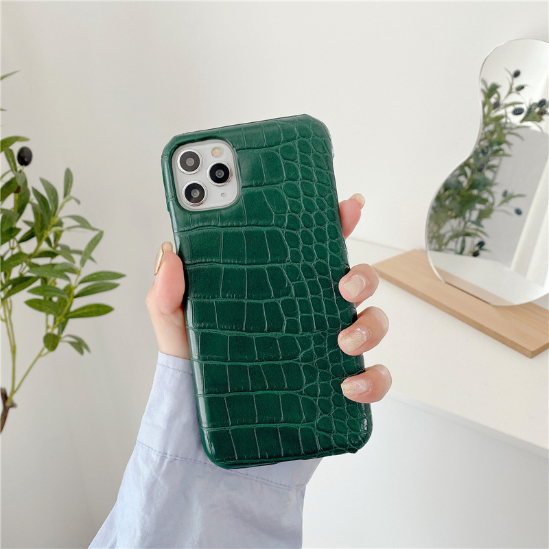 Pattern Leather Half Hard Shell Phone Case - Image 10