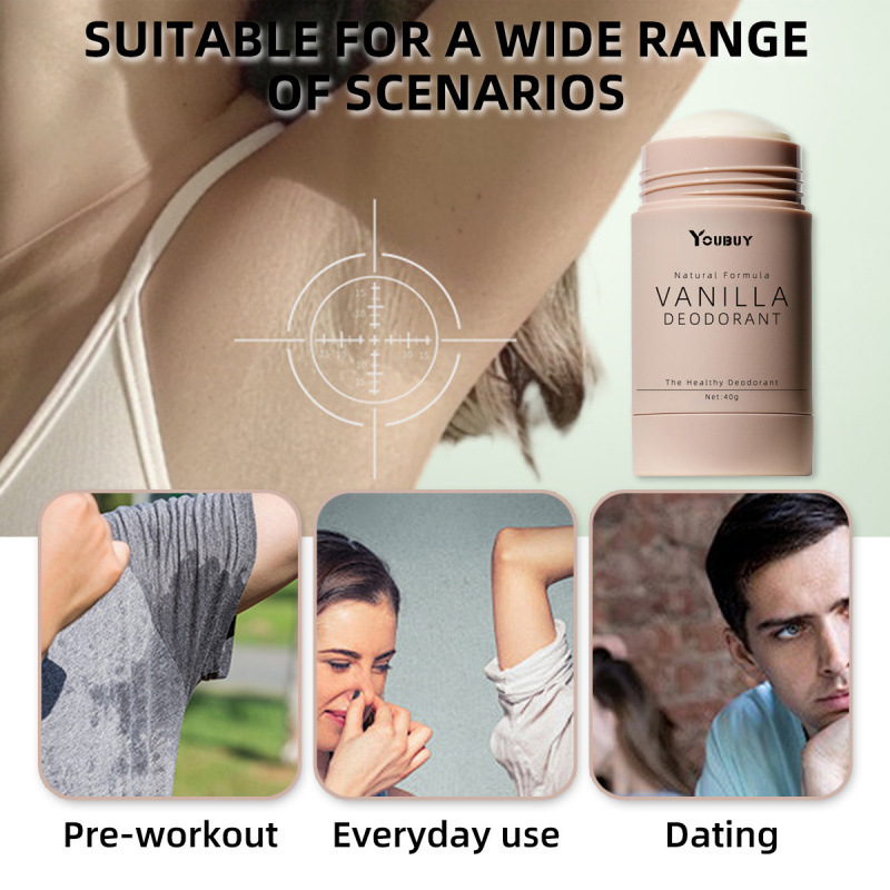 Natural Refreshing Vanilla Deodorant Stick - Image 2