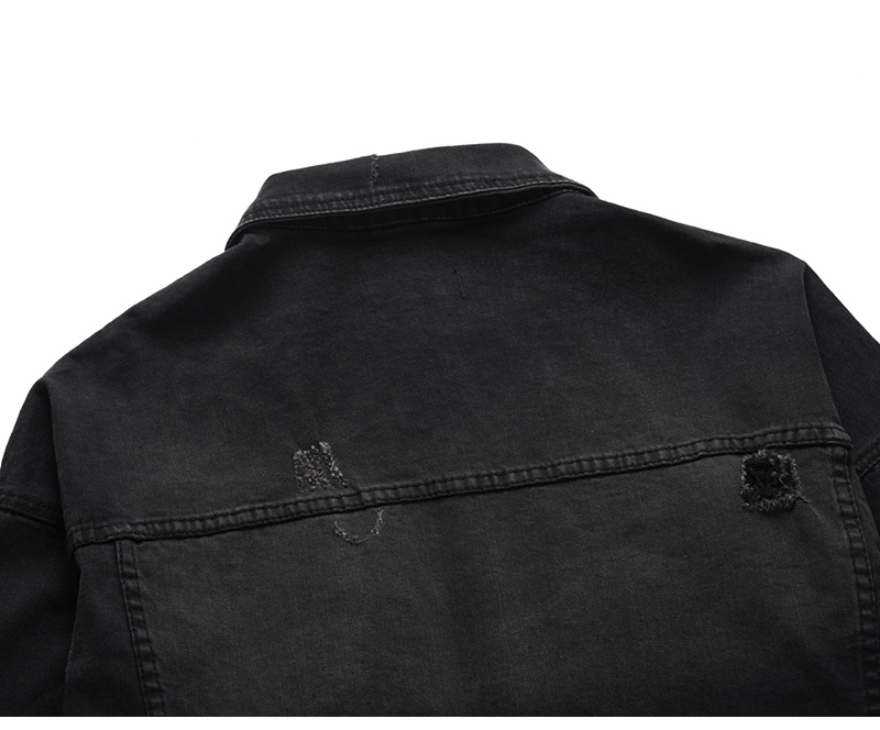 Distressed Denim Jacket - Image 5