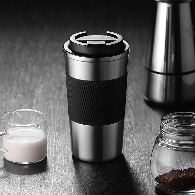 Portable Ceramic Coffee Insulation Mug - Image 4