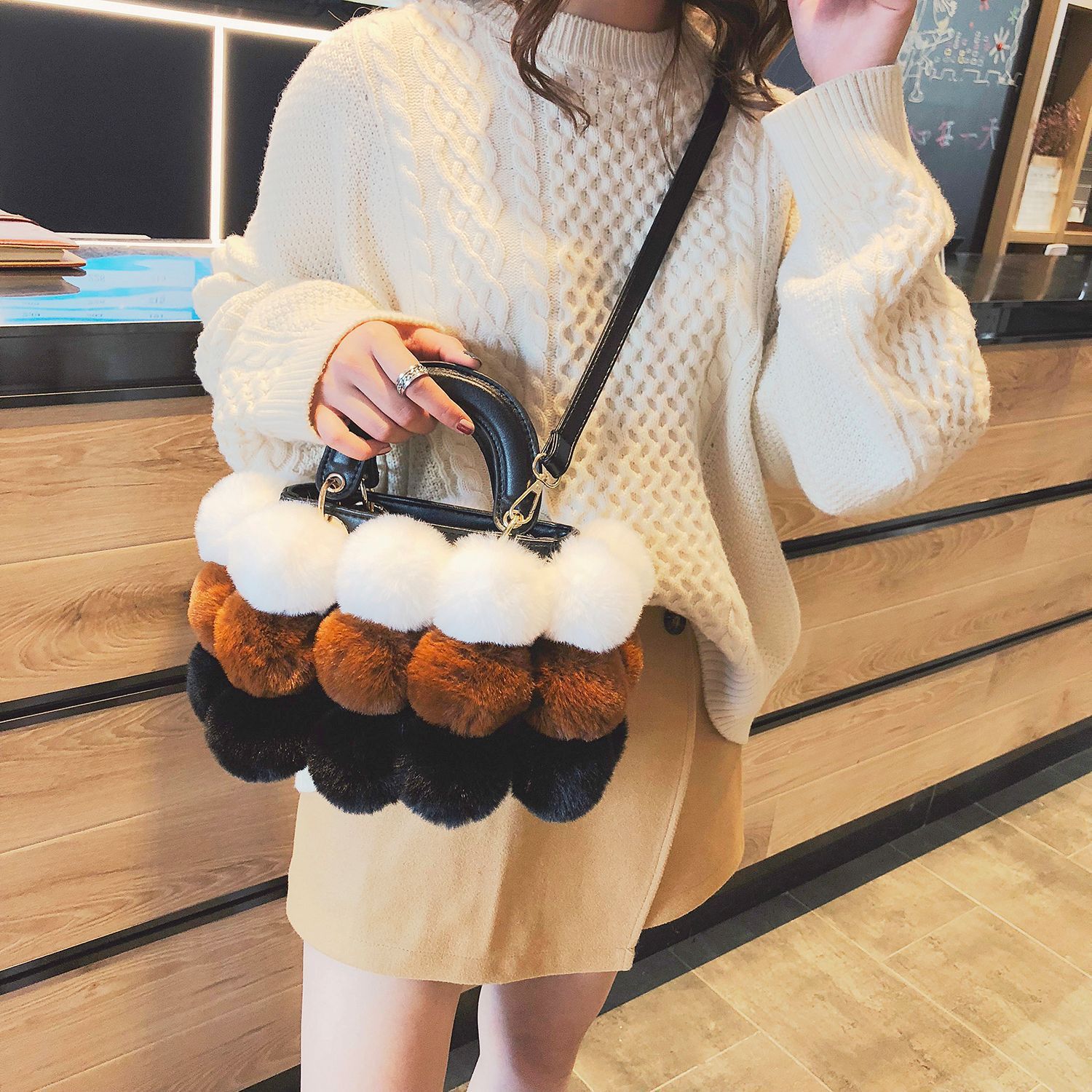 Winter Plush Handbags - Image 3