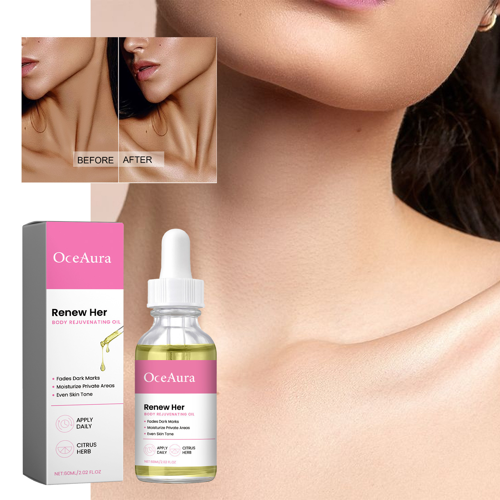 Skin Repair Body Brightening Oil