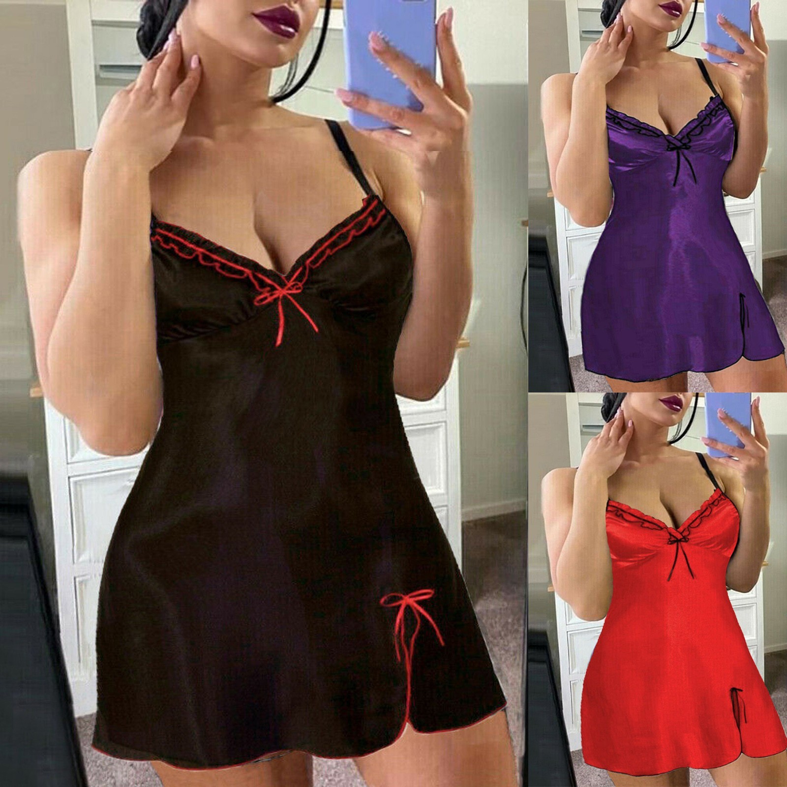 Sling Lace Nightdress