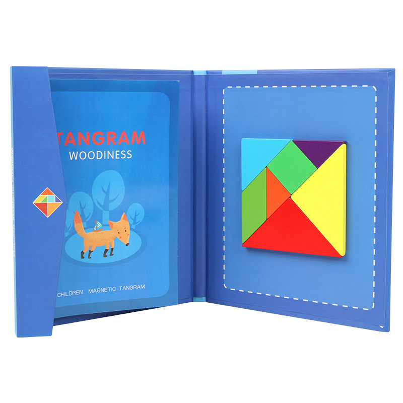 Magnetic Wooden Jigsaw Puzzle Board Game - Image 7