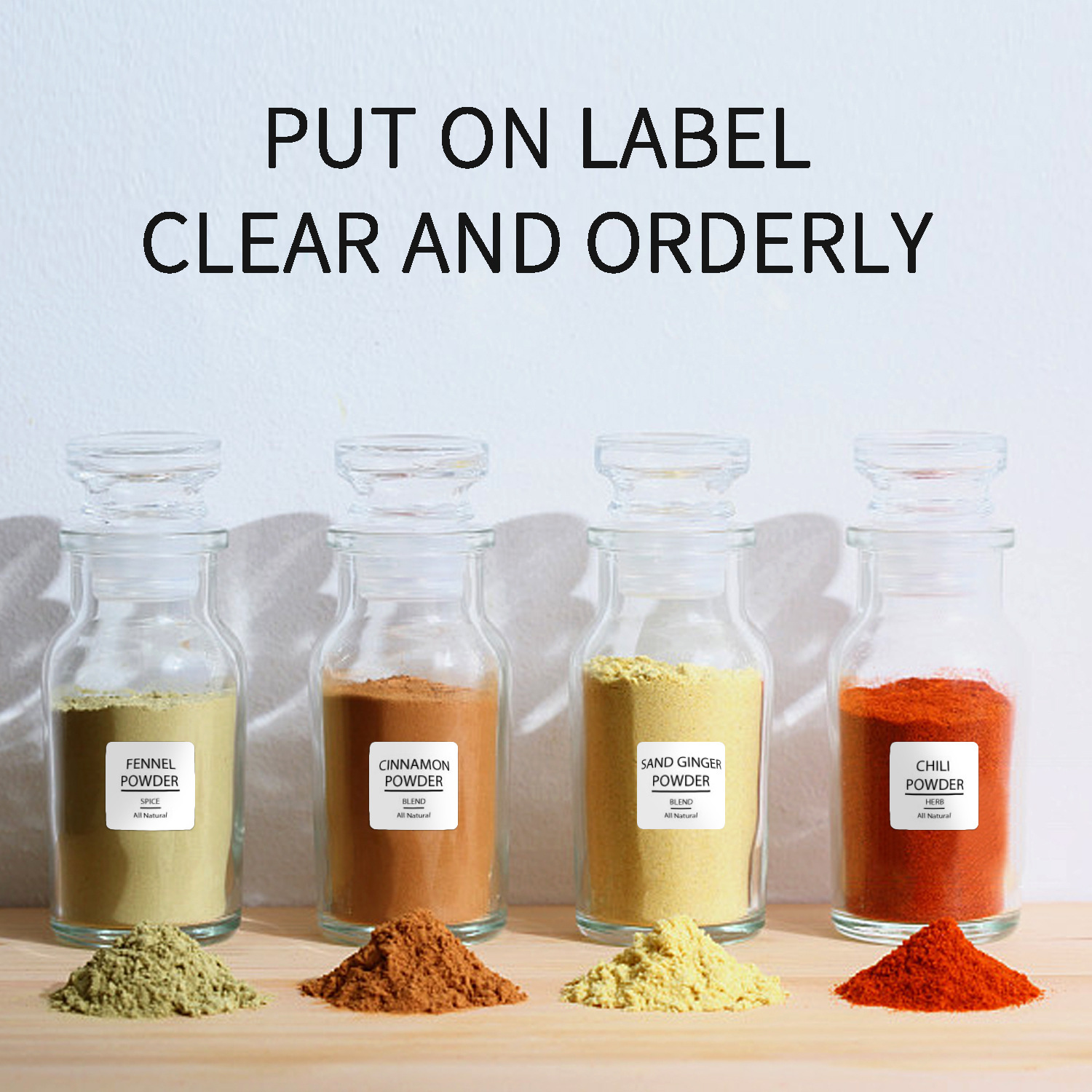 Waterproof Food Labels For Food Pantry - Image 5