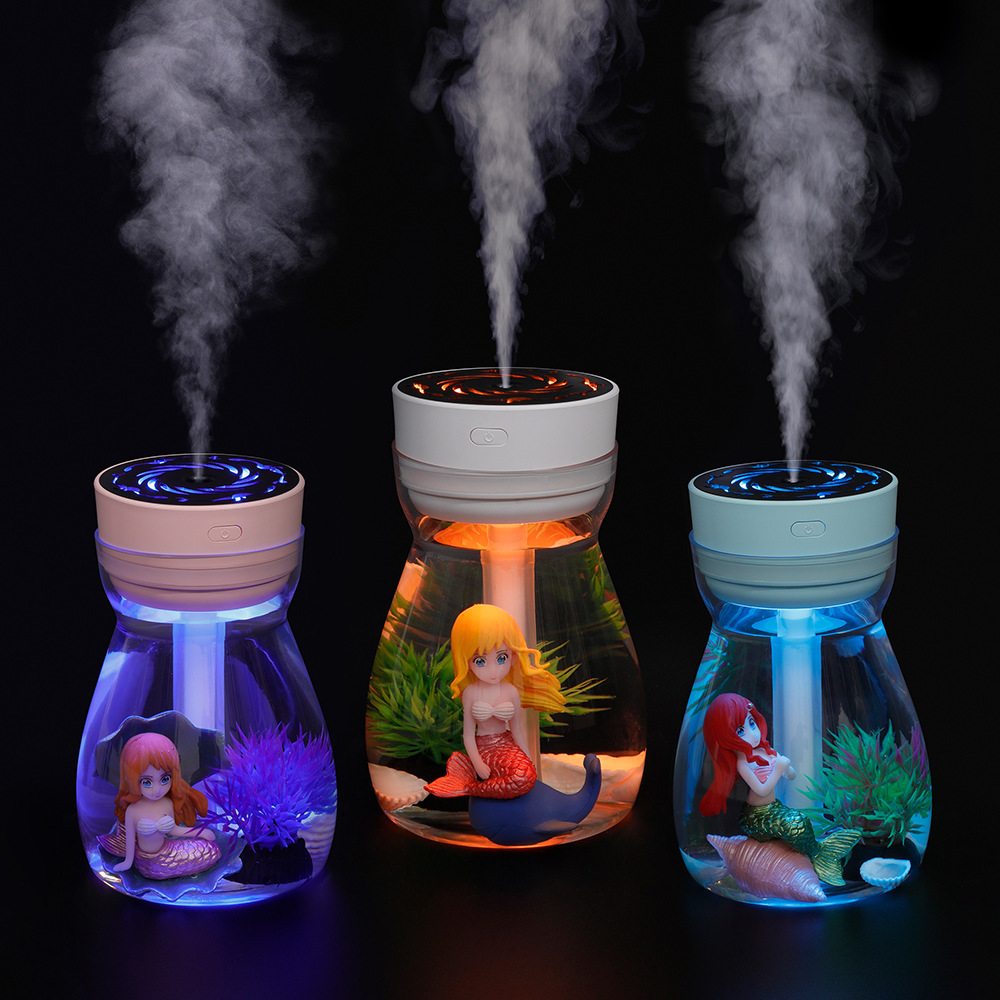 Mermaid Desk Mute Humidifier