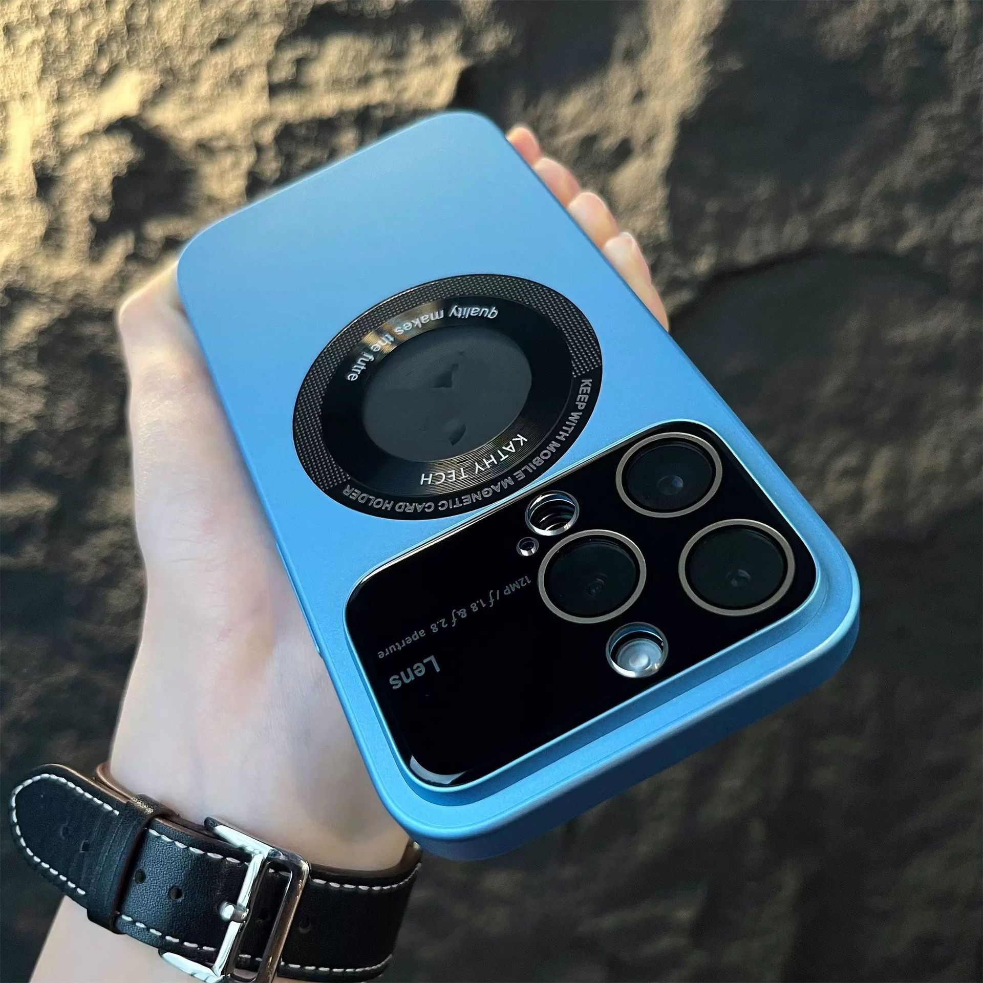 Large Magnetic Suction Protector Phone Case