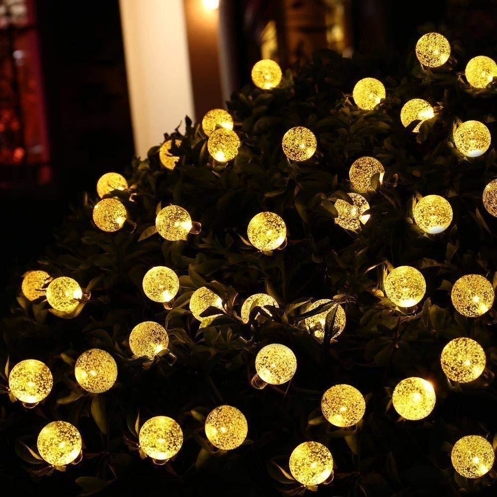 LED Solar Bubble Ball Lighting String
