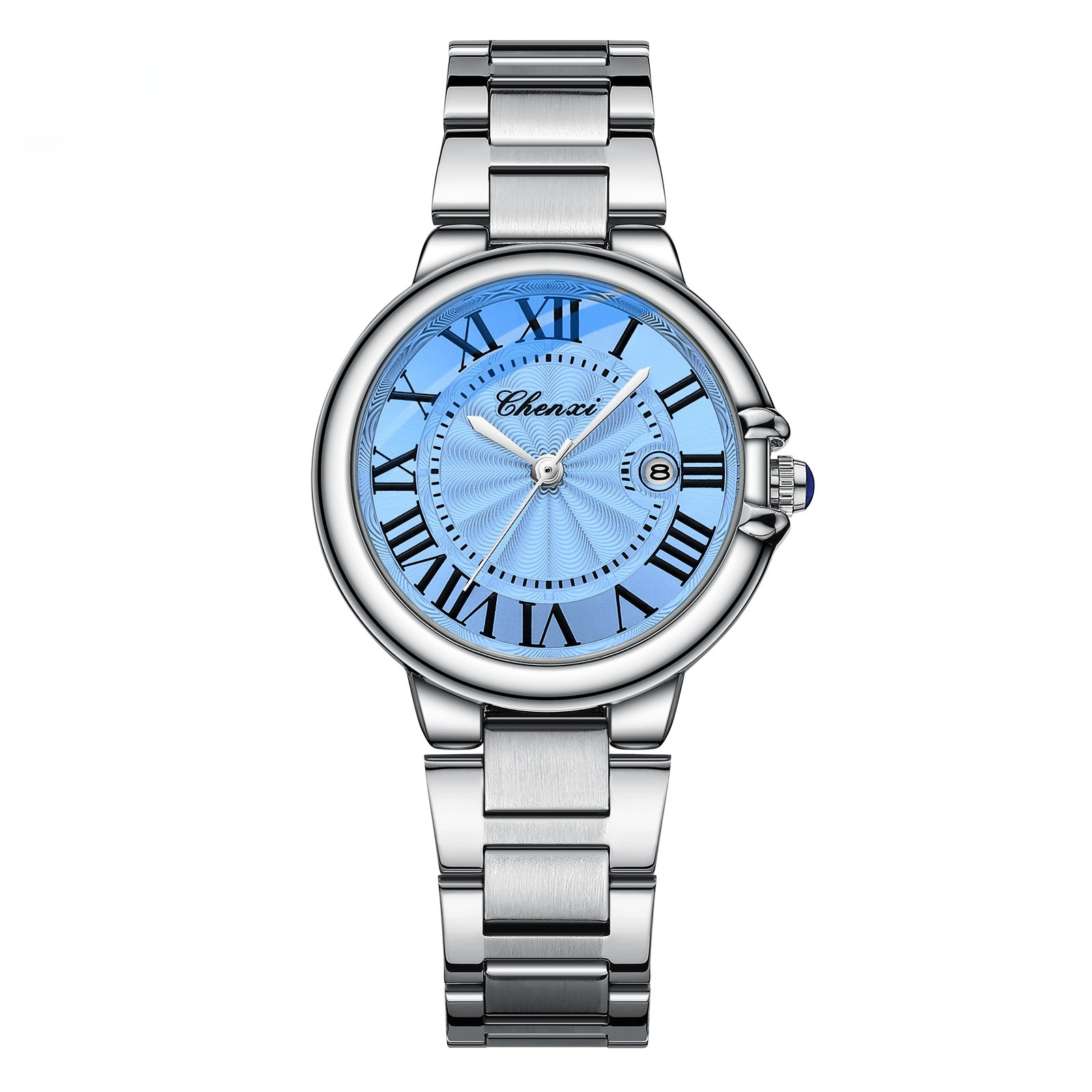 Waterproof Classic Luminous Roman Calendar Steel Belt - Image 5