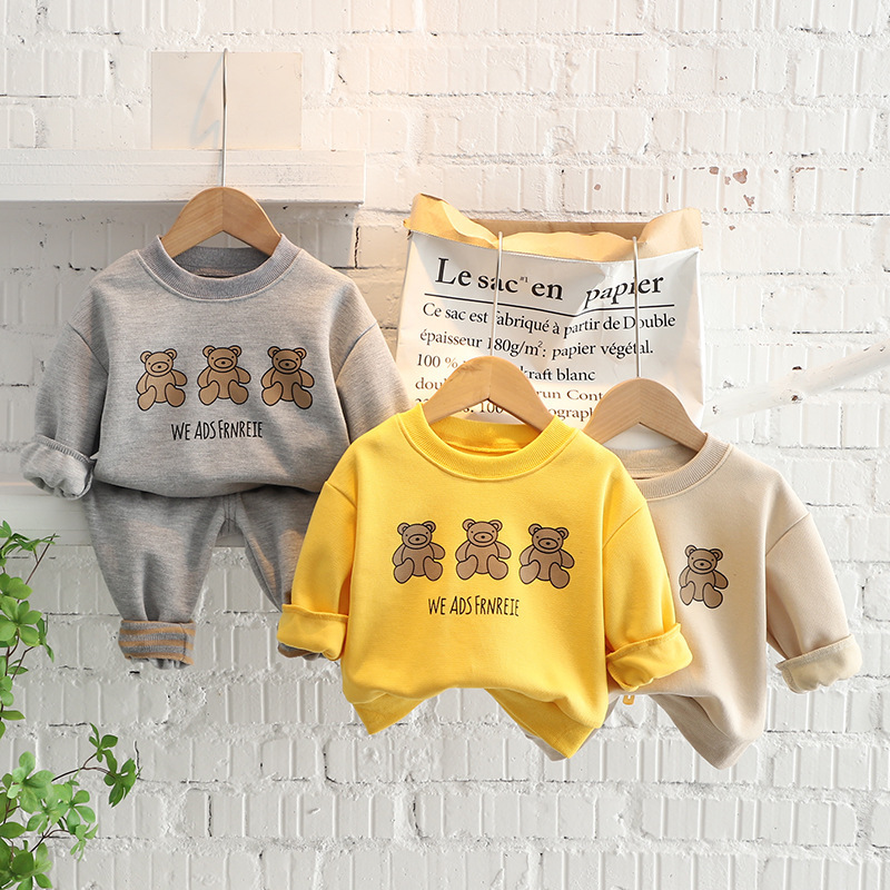 Two-Piece Children's Hoodie Boy's Suit