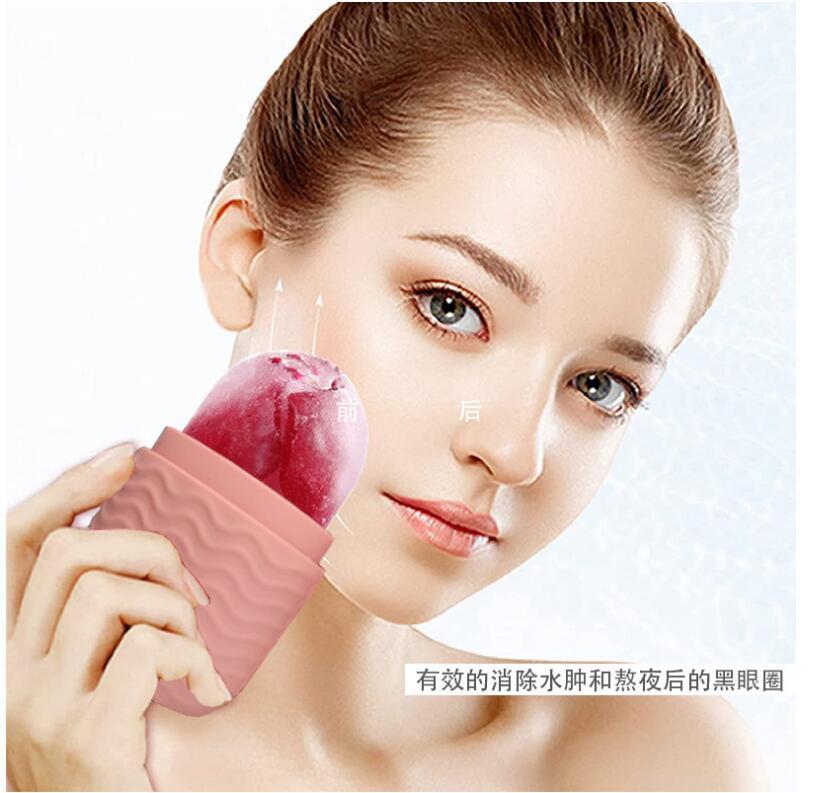 Silicone Facial Ice Roller Tray
