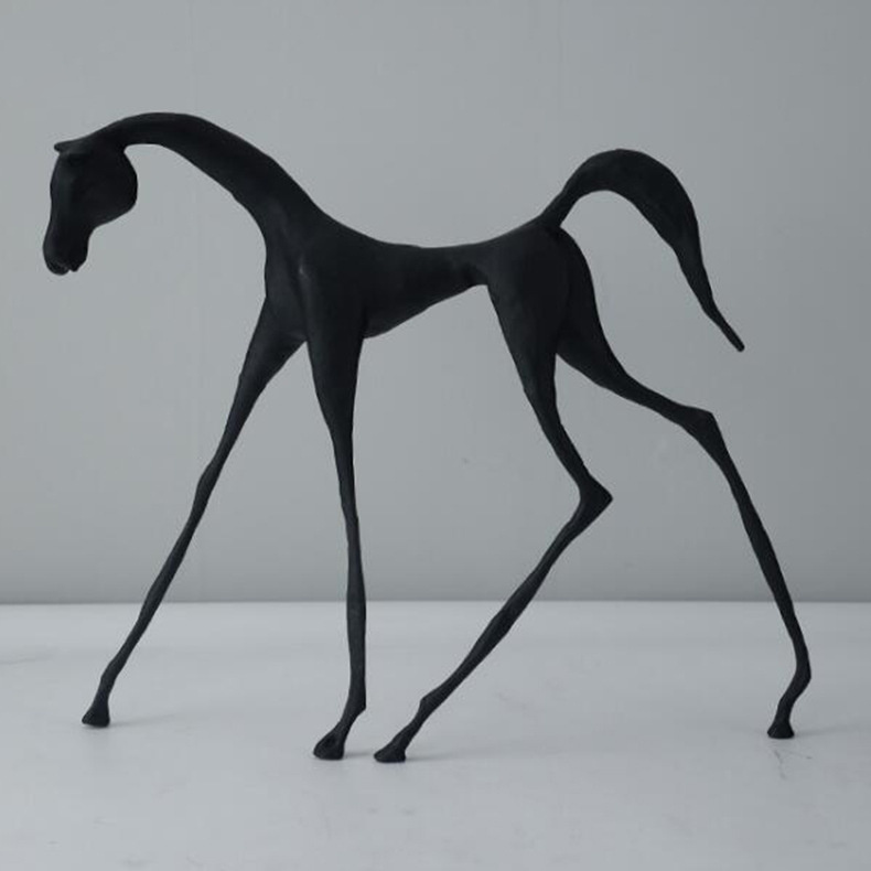 Living Room Handicraft Resin Horse Ornaments
