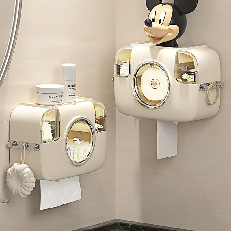 Punch-Free Toilet Face Cloth Storage Box