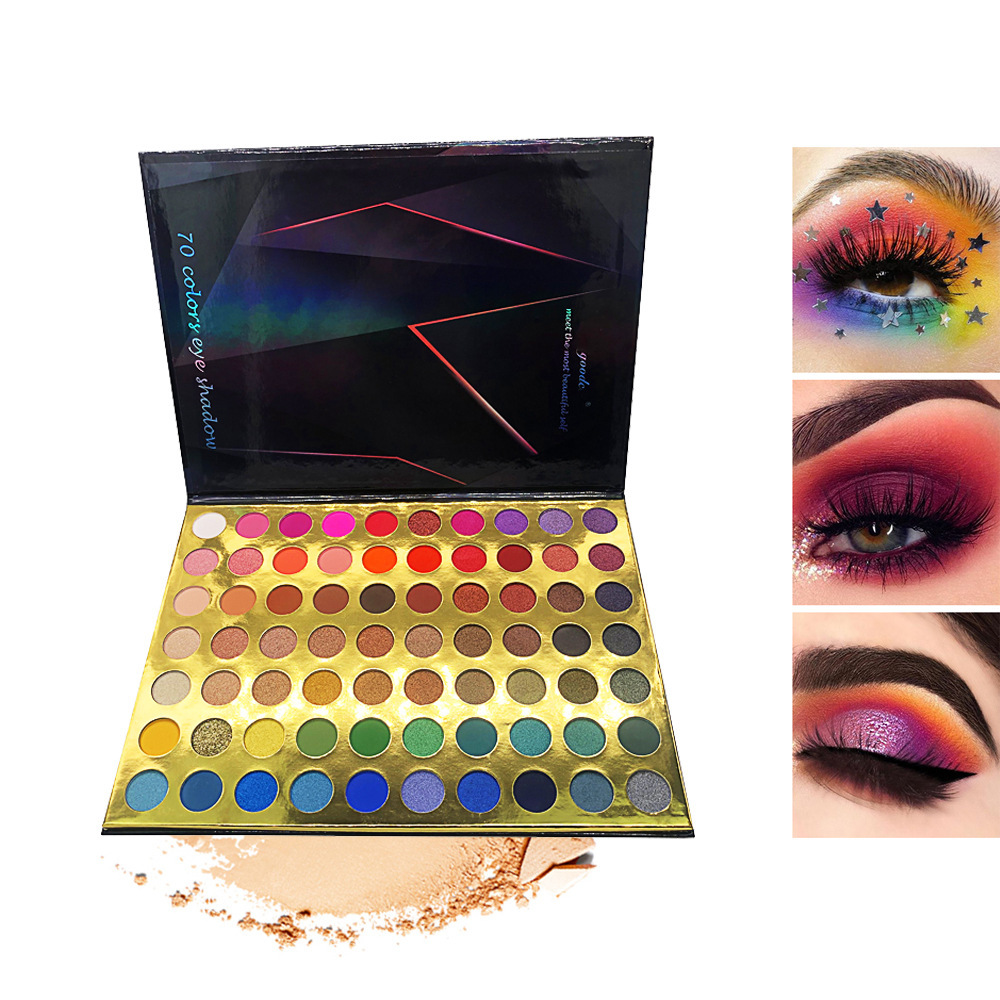 70 Multicolor Eyeshadow