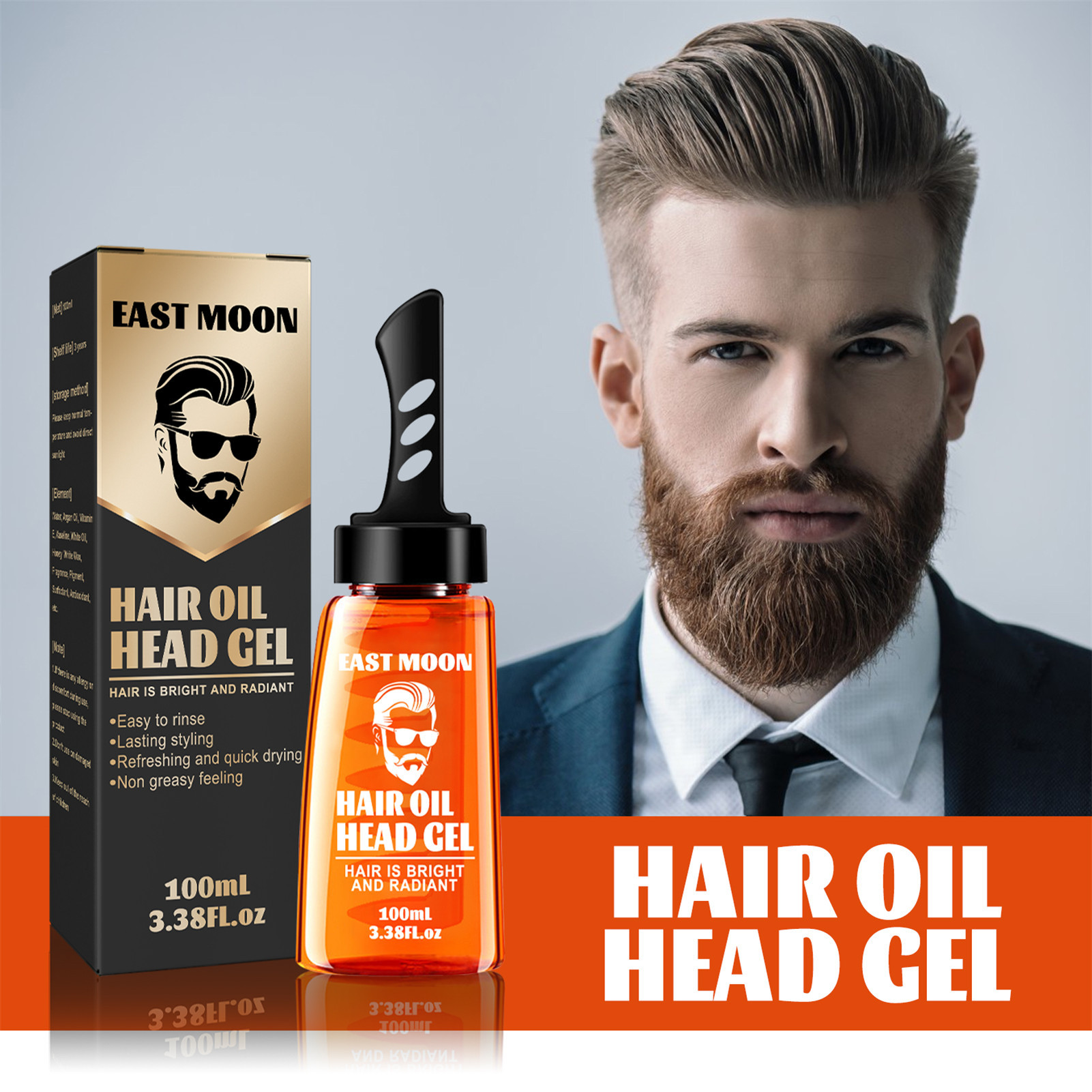 Long-lasting Men's Moisturizing Hair Wax