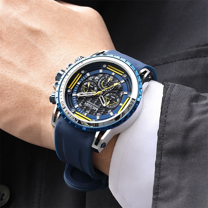 Luminous Silicone Sports Watch