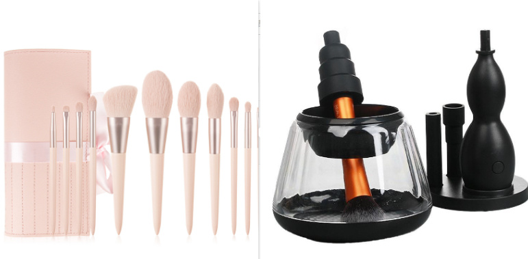 Girl Make-up Beauty Brush Kit With Holder - Image 8