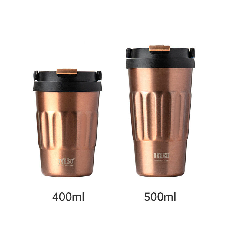 Portable Stainless Steel Retro Metal Coffee Sipper Mug - Image 4