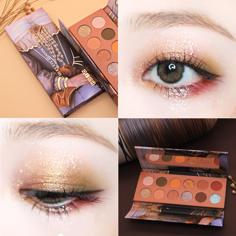 Matte Pearlescent Earth Color Eyeshadow - Image 3