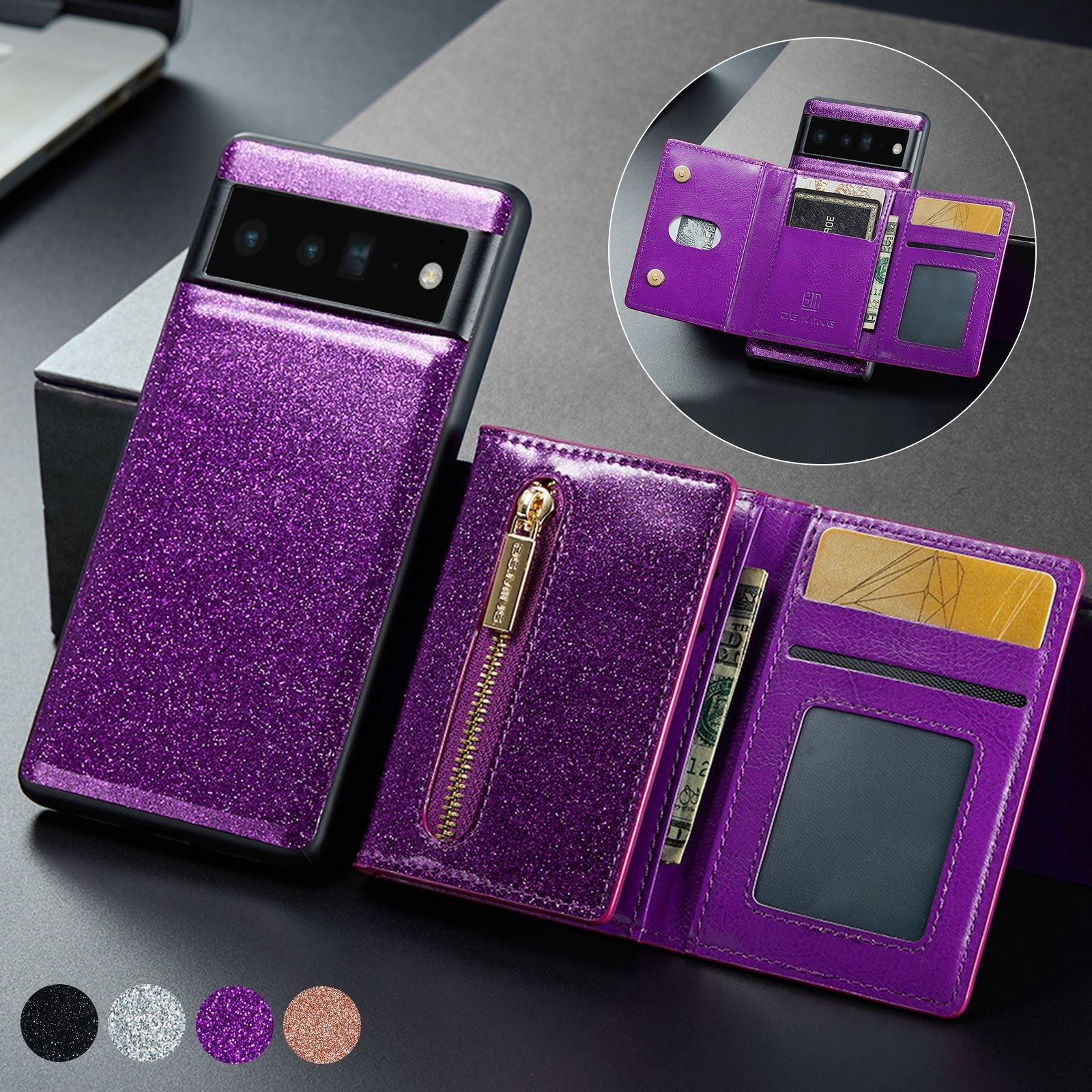 Magnetic Card Holder Protective Case