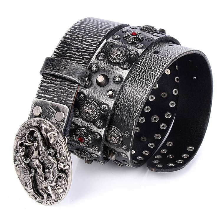 Punk Rivet Man Trim Lady Belt - Image 6